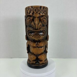 Voodoo Tiki Bar Mug / Cup / Vase Good Used Condition